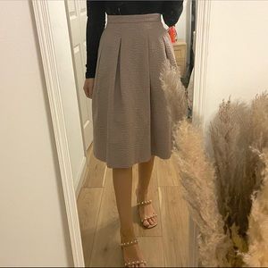 H&M textured Aline skirt
